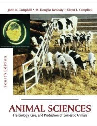Cover image: Animal Sciences: The Biology, Care, and Production of Domestic Animals 4th edition 9781577666561