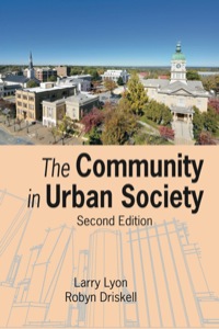 Cover image: The Community in Urban Society 2nd edition 9781577667414