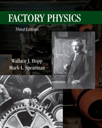 Cover image: Factory Physics 3rd edition 9781577667391