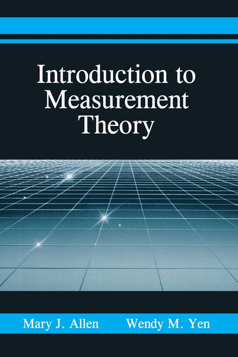 Introduction to Measurement Theory, 1st Edition - FULL INSTANT DOWNLOAD | PDF DOCX EPUB