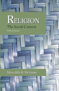 Cover image: Religion: The Social Context 5th edition 9781577665779