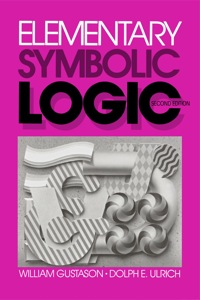Cover image: Elementary Symbolic Logic 2nd edition 9780881334128