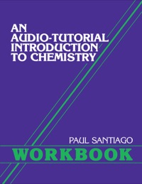 Cover image: An Audio-Tutorial Introduction to Chemistry: Workbook 1st edition 9780881331592