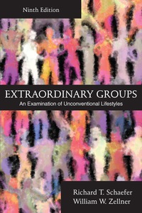 Cover image: Extraordinary Groups: An Examination of Unconventional Lifestyles 9th edition 9781478630029