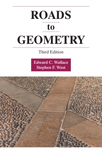 Cover image: Roads to Geometry 3rd edition 9781478631637
