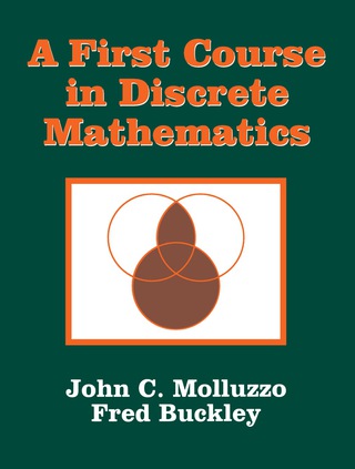 Cover image: A First Course in Discrete Mathematics 1st edition 9780881339406