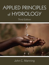 Cover image: Applied Principles of Hydrology 3rd edition 9781478634195