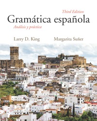 Cover image: Gramática española: Análisis y práctica 3rd edition 9781478635482