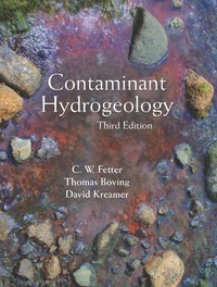 Cover image: Contaminant Hydrogeology 3rd edition 9781478632795
