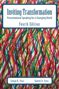 Cover image: Inviting Transformation: Presentational Speaking for a Changing World 4th edition 9781478638193