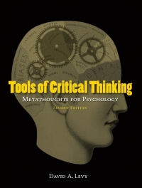 Cover image: Tools of Critical Thinking: Metathoughts for Psychology 2nd edition 9781577666295