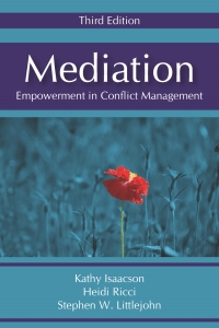 Cover image: Mediation: Empowerment in Conflict Management 3rd edition 9781478639930