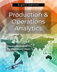表紙画像: Production and Operations Analytics 8th edition 9781478639268