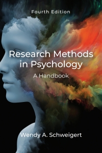 Imagen de portada: Research Methods in Psychology: A Handbook 4th edition 9781478645252
