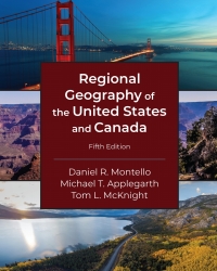 Cover image: Regional Geography of the United States and Canada 5th edition 9781478639619