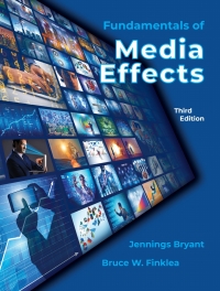 Cover image: Fundamentals of Media Effects 3rd edition 9781478648857