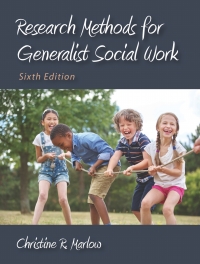 Cover image: Research Methods for Generalist Social Work 6th edition 9781478649403
