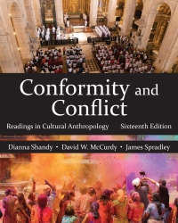 Imagen de portada: Conformity and Conflict: Readings in Cultural Anthropology 16th edition 9781478651550