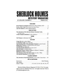 Imagen de portada: Sherlock Holmes Mystery Magazine #13