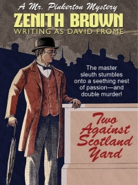 Omslagafbeelding: Two Against Scotland Yard: A Mr. Pinkerton Mystery