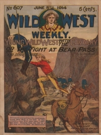 Omslagafbeelding: Young Wild West WIth the Cavalry  or The Fight at Bear Pass