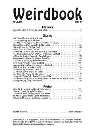Imagen de portada: Weirdbook #37