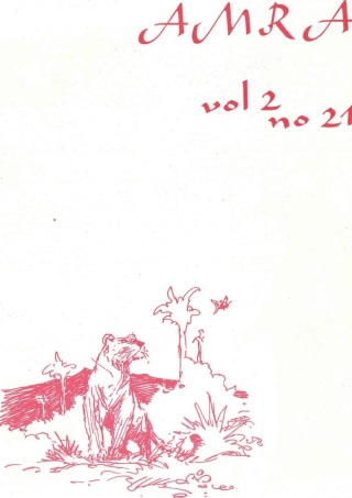 Imagen de portada: Amra, Vol 2, No 21