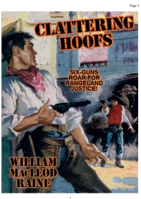 Cover image: Clattering Hoofs