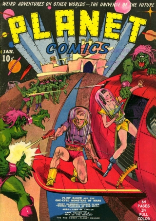 Imagen de portada: Planet Comics #1
