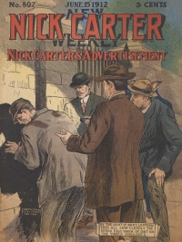 Titelbild: Nick Carter's Advertisement (Nick Carter #807)	Nick Carter 807 - Nick Carter's Advertisement