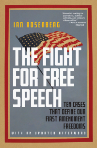 Cover image: The Fight for Free Speech 9781479825912