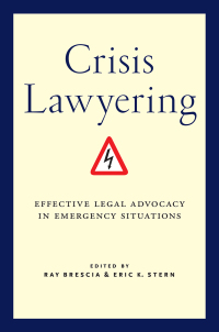 Cover image: Crisis Lawyering 9781479801701