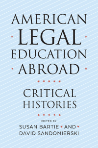 Titelbild: American Legal Education Abroad 9781479803583