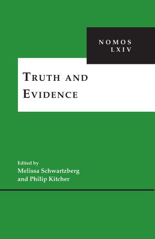 Imagen de portada: Truth and Evidence 9781479811595