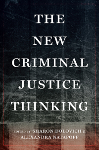 Imagen de portada: The New Criminal Justice Thinking 9781479868612