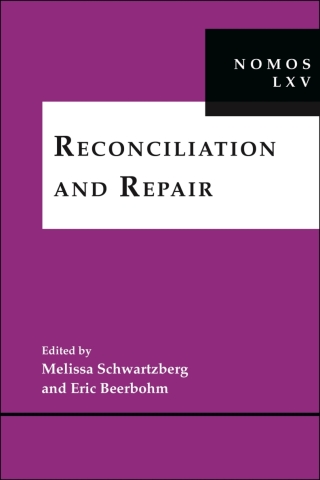 Imagen de portada: Reconciliation and Repair 9781479822553