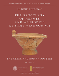 Cover image: The Sanctuary of Hermes and Aphrodite at Syme Viannou VII, Vol. 1 9781479830046
