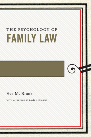 Cover image: The Psychology of Family Law 9781479824755