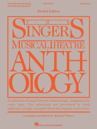 Omslagafbeelding: The Singer's Musical Theatre Anthology Volume 1 9780881885460