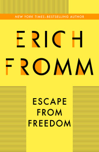Immagine di copertina: Escape from Freedom 9781480402010