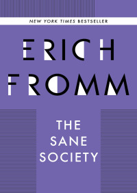 Cover image: The Sane Society 9781480402058