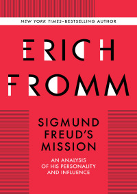 Omslagafbeelding: Sigmund Freud's Mission 9781480402065