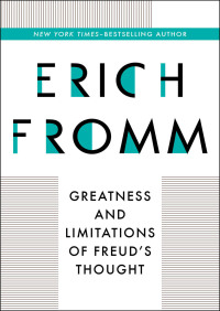 表紙画像: Greatness and Limitations of Freud's Thought 9781480401952