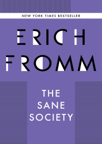 Imagen de portada: The Sane Society 9781480402058