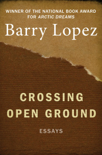Cover image: Crossing Open Ground 9781480409170
