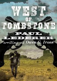 Imagen de portada: West of Tombstone 9781480487925