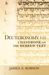 Cover image: Deuteronomy 1-11 9781602585737
