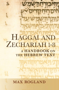 Cover image: Haggai and Zechariah 1-8 9781602586741