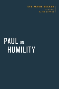 Cover image: Paul on Humility 9781481312998