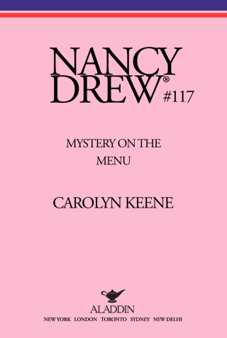 Cover image: Mystery on the Menu 9780671793036